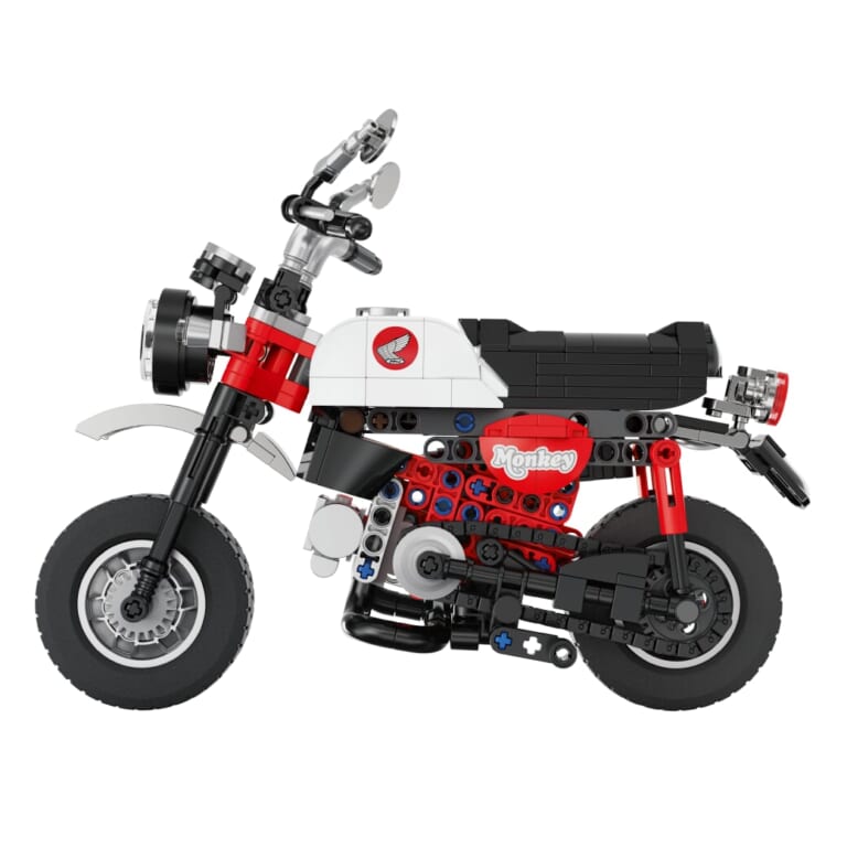 【ホンダ公認】「モンキー125」が527ピースのブロックに! 圧倒的ディテールで大人の所有欲を満たすインテリアが誕生｜【ホンダ公認】「モンキー125」が527ピースのブロックに! 圧倒的ディテールで大人の所有欲を満たすインテリアが誕生