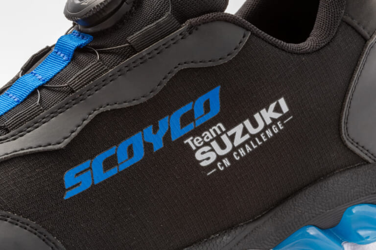 【鈴鹿8耐】スズキファン必見の限定140足。プロテクターとダイヤル式レースを備えた実戦仕様のスコイコ製シューズを手に入れよう|【鈴鹿8耐】スズキファン必見の限定140足。プロテクターとダイヤル式レースを備えた実戦仕様のスコイコ製シューズを手に入れよう