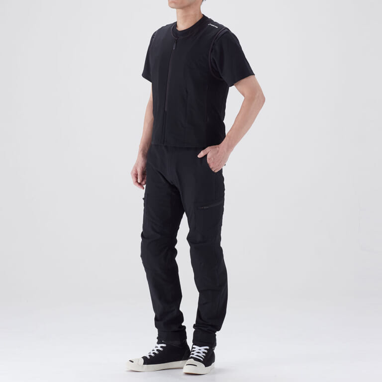 RS TAICHI T-SABE|公道の事故パターンを徹底分析。約80mmの空気層で胸と背中を守る着用型エアバッグ「T-SABE」登場