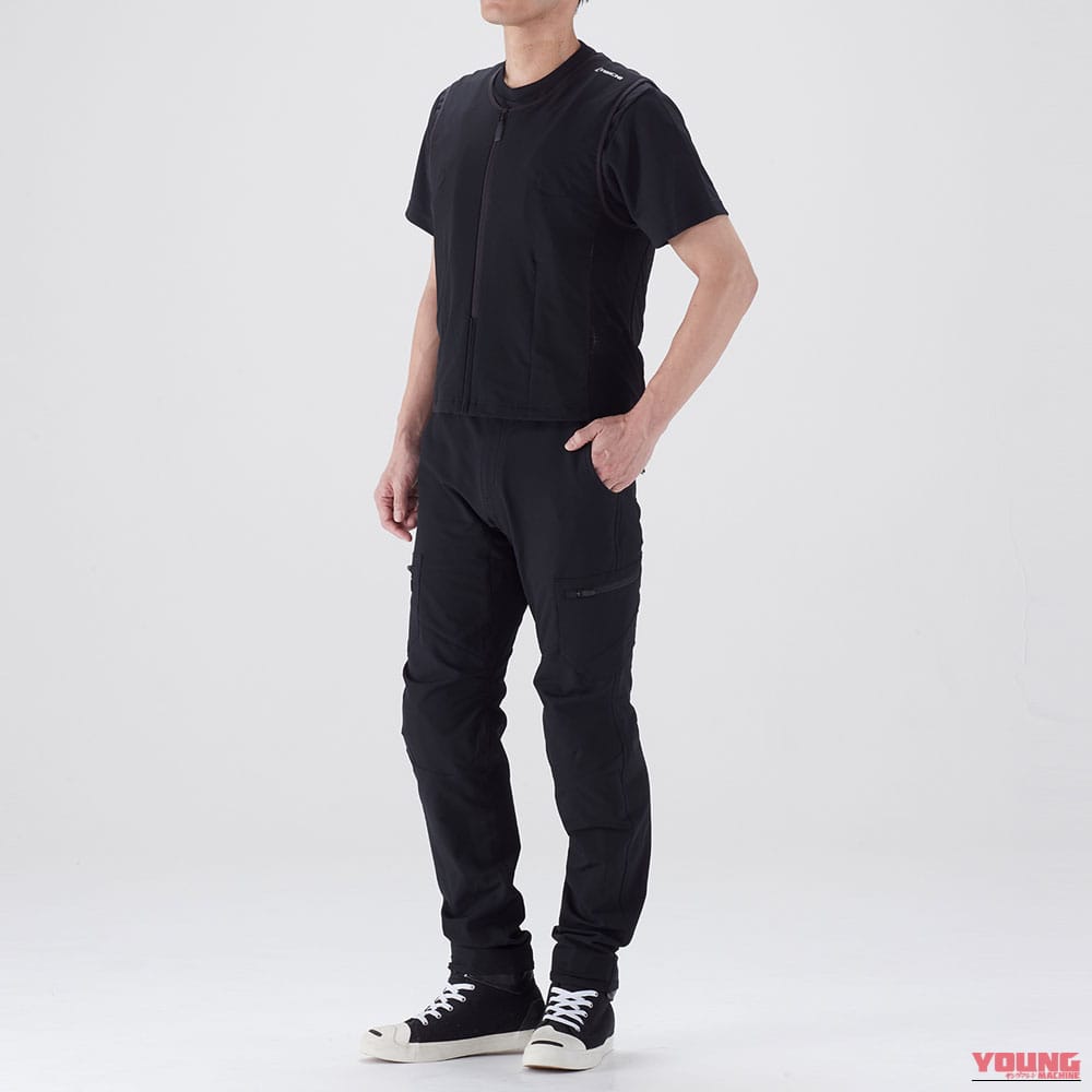 RS TAICHI T-SABE|公道の事故パターンを徹底分析。約80mmの空気層で胸と背中を守る着用型エアバッグ「T-SABE」登場