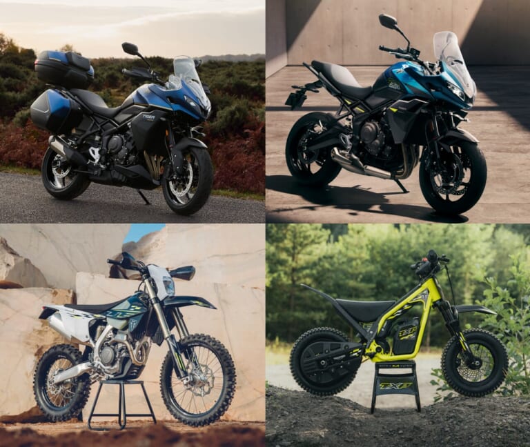 Triumph Adventure|BONNEVILLEシリーズから新型Trident 800まで。トライアンフ最新モデルをモーターサイクルショーで体験