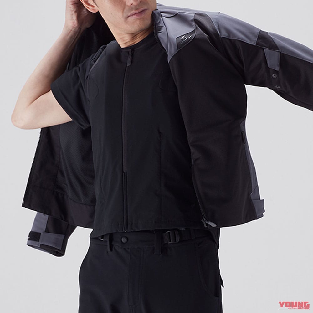 RS TAICHI T-SABE｜公道の事故パターンを徹底分析。約80mmの空気層で胸と背中を守る着用型エアバッグ「T-SABE」登場