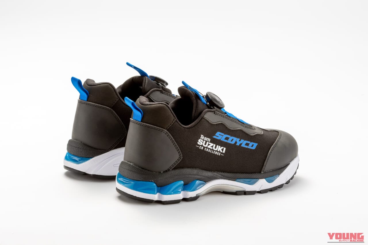 【鈴鹿8耐】スズキファン必見の限定140足。プロテクターとダイヤル式レースを備えた実戦仕様のスコイコ製シューズを手に入れよう｜【鈴鹿8耐】スズキファン必見の限定140足。プロテクターとダイヤル式レースを備えた実戦仕様のスコイコ製シューズを手に入れよう