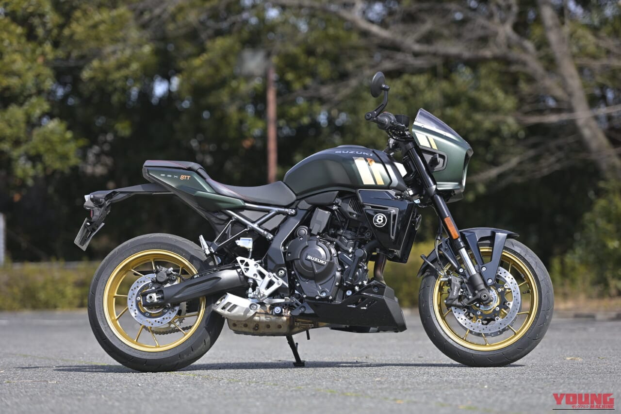 スズキ GSX-8TT試乗インプレッション｜スズキ GSX-8TT試乗！「普段は落ち着いたネオレトロの雰囲気を味わい、気分が乗ってきたらスイッチオンしてコーナリングを楽しむ！」