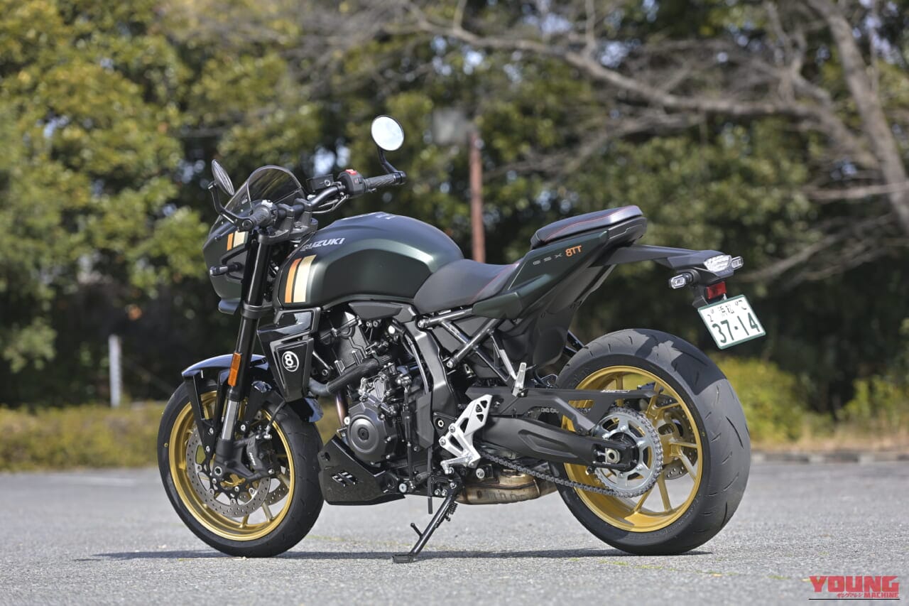スズキ GSX-8TT試乗インプレッション｜スズキ GSX-8TT試乗！「普段は落ち着いたネオレトロの雰囲気を味わい、気分が乗ってきたらスイッチオンしてコーナリングを楽しむ！」