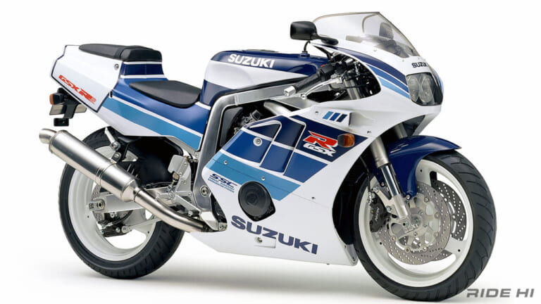 スズキ|GSX-R400R|1990-1998年|「一見すると時代に逆行?」GSX-R400R(GK76A)のツインチューブフレームをダブルクレードルへ戻したスズキが目指すモノ