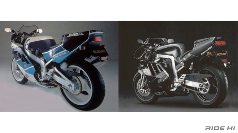 スズキ|GSX-R400R|1990-1998年|「一見すると時代に逆行?」GSX-R400R(GK76A)のツインチューブフレームをダブルクレードルへ戻したスズキが目指すモノ