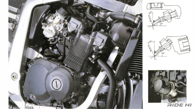 スズキ|GSX-R400R|1990-1998年|「一見すると時代に逆行?」GSX-R400R(GK76A)のツインチューブフレームをダブルクレードルへ戻したスズキが目指すモノ