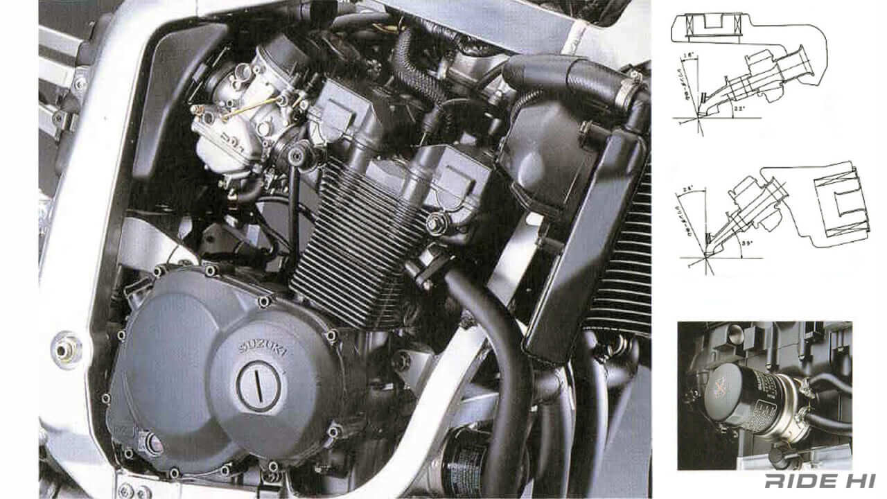 スズキ｜GSX-R400R｜1990-1998年｜「一見すると時代に逆行？」GSX-R400R（GK76A）のツインチューブフレームをダブルクレードルへ戻したスズキが目指すモノ