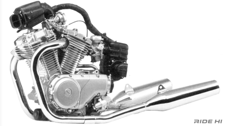 スズキ｜VX800｜1990-1997年｜「さすがスズキ……」「欧州と北米でエンジンの中身が違った?!」なんと爆発間隔を変えていたVX800