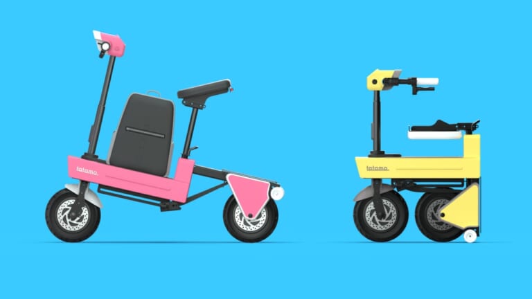 ICOMA tatamo!|16歳以上免許不要の変形バイクが”自意識”を持つ! タタメルバイクのDNAを継ぐ「tatamo!」の圧倒的ワクワク感