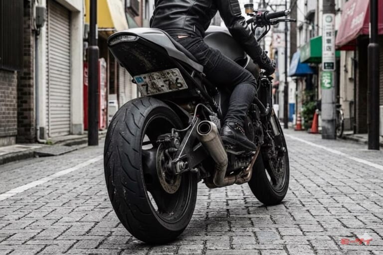「でしょうね案件」ナンバープレートを『裏ペタ』したカスタムバイクは、違反？ 問題ないの？ 【元白バイ隊員が教える】