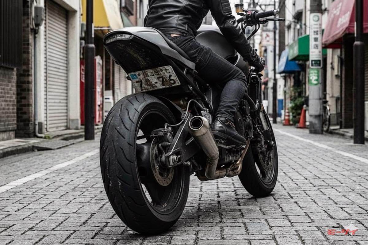 「でしょうね案件」ナンバープレートを『裏ペタ』したカスタムバイクは、違反？ 問題ないの？ 【元白バイ隊員が教える】