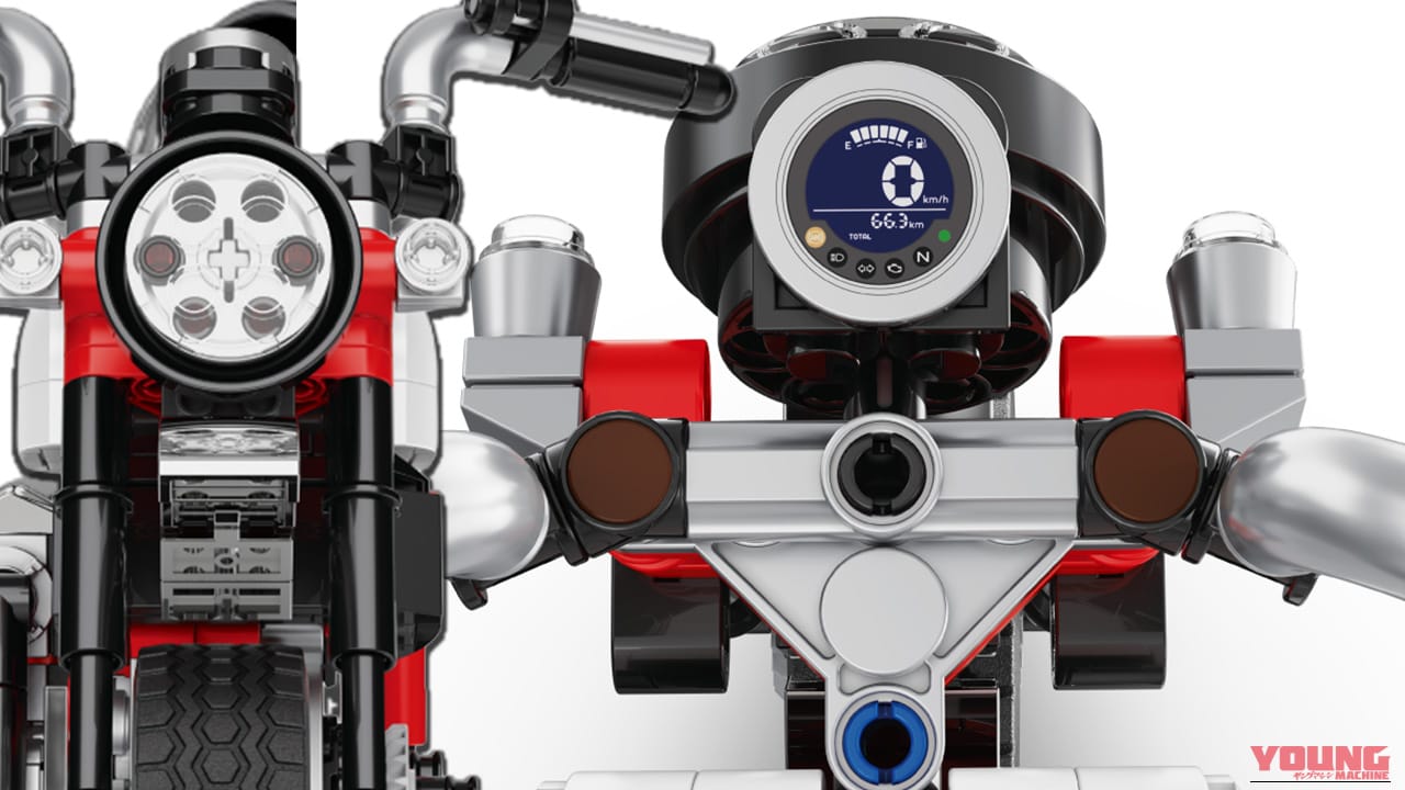 【ホンダ公認】「モンキー125」が527ピースのブロックに! 圧倒的ディテールで大人の所有欲を満たすインテリアが誕生