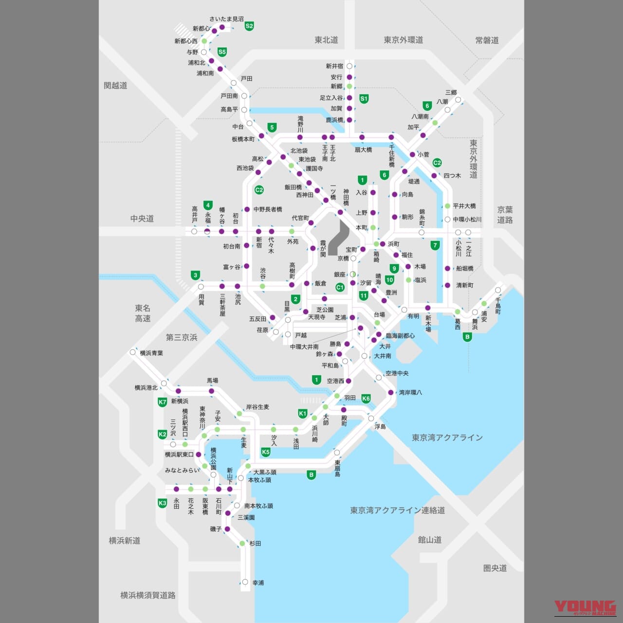 ｜2026年度、首都高の75%がETC専用に！未装着バイクは「実質締め出し」か？……〈多事走論〉from Nom