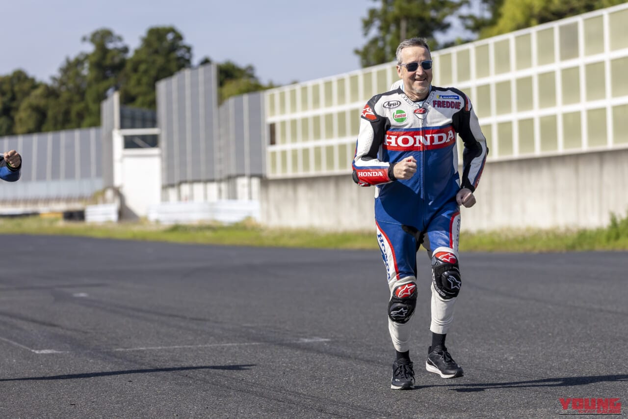 CBファンミーティング2026｜【写真100枚】CBの祭典にフレディ・スペンサー降臨！CB1000Fレーサー#24で走ったぞ！【CBファンミーティング2026】