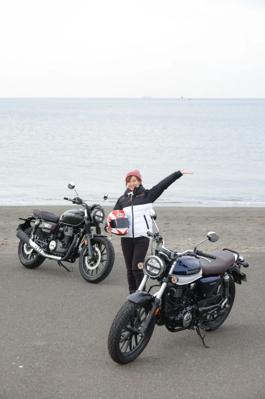 HONDA GB350｜最高の「ママチャリ」か、操る楽しさの「MTB」か。GB350兄弟の選び方をレーシングライダー岡崎静夏がズバリ回答