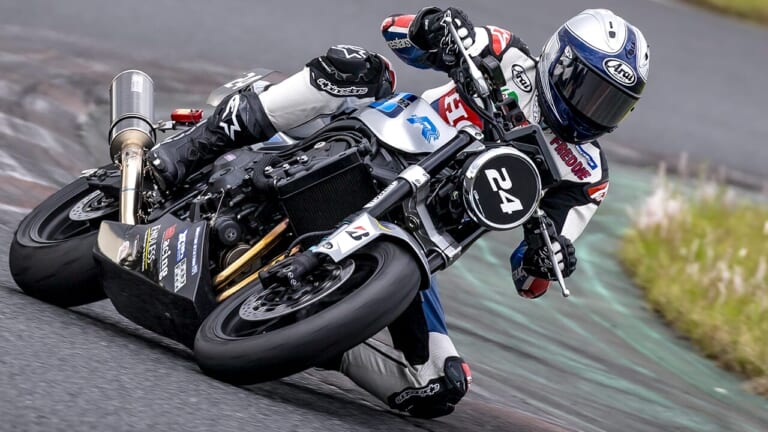 【写真100枚】CBの祭典にフレディ・スペンサー降臨！CB1000Fレーサー#24で走ったぞ！【CBファンミーティング2026】