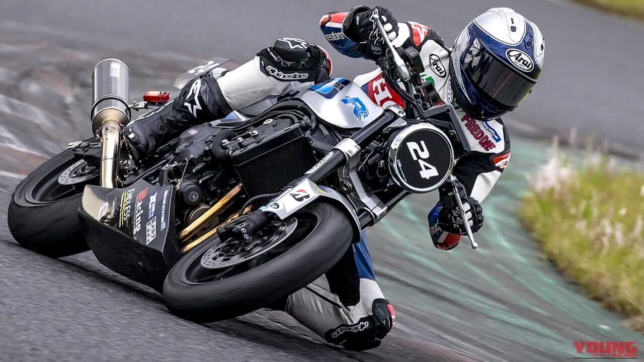 【写真100枚】CBの祭典にフレディ・スペンサー降臨!CB1000Fレーサー#24で走ったぞ!【CBファンミーティング2026】