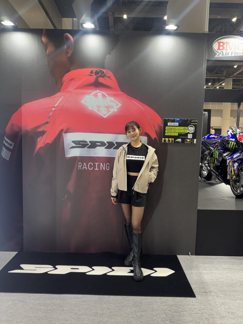 女優・指出瑞貴の「バイク×音楽×コーヒーdiary(仮）」｜女優・指出瑞貴の『バイク×音楽×コーヒーdiary(仮）』その１１~春一番！？モタサイからの愛車で整体メンテナンス。なんちゃってお花見ツー 