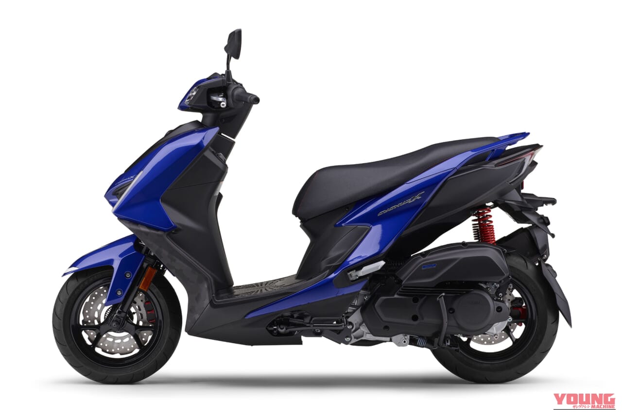 スポーティスクーター「新型シグナスX」登場。最新制御と新フレームで、走りの資質を強化