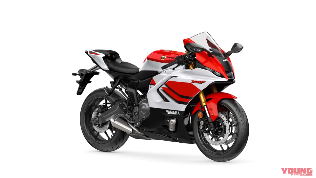 YAMAHA YZF-R7 ABS｜スマホナビをメーターに表示! 2026年型ヤマハYZF-R7は足つき向上と最新電子制御で街乗りも快適に