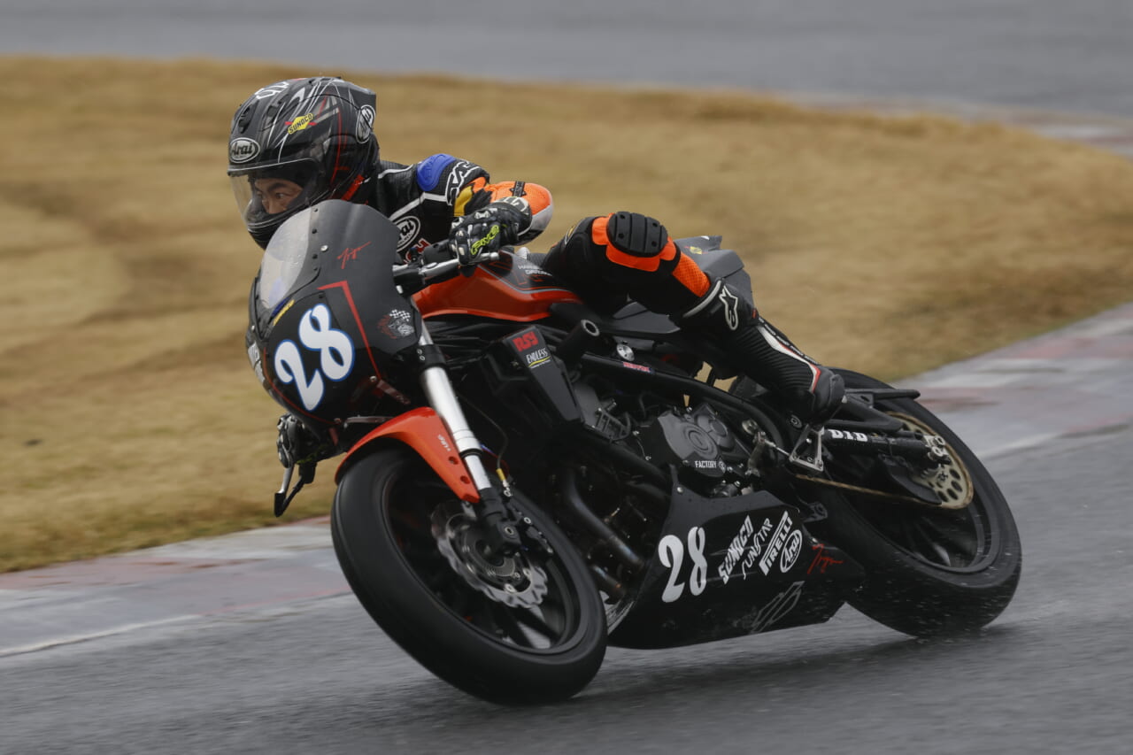 ハーレーダビッドソン｜X350｜レース｜ハーレーX350が雨のレースを制し2連覇! MCFAJクラブマンロードレース2025最終戦を振り返る