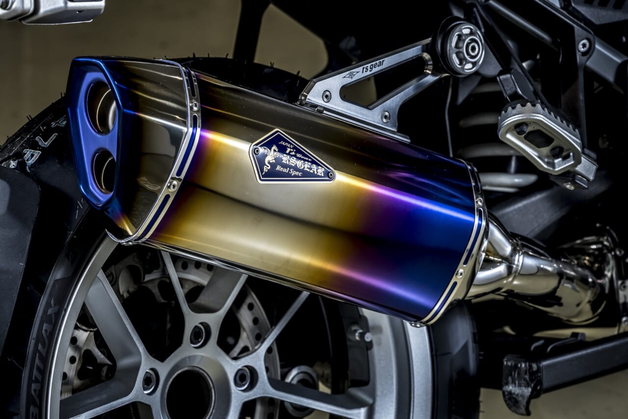 アールズ・ギア_R1300GS｜【YM CUSTUM MACHINE】r’s gear：CB1000F／R1300GS〜アールズ・ギアらしいこだわりの集大成