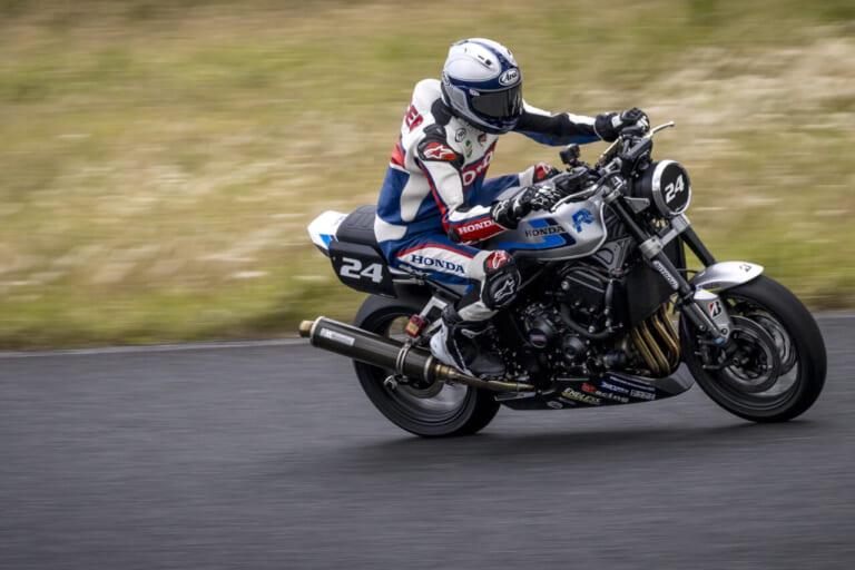 CBファンミーティング2026|【写真100枚】CBの祭典にフレディ・スペンサー降臨!CB1000Fレーサー#24で走ったぞ!【CBファンミーティング2026】