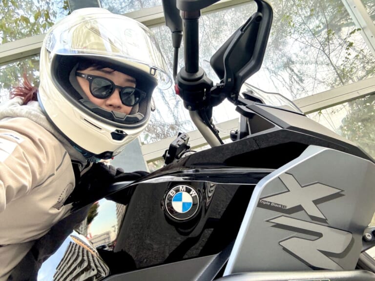 女優・指出瑞貴の「バイク×音楽×コーヒーdiary(仮）」｜女優・指出瑞貴の『バイク×音楽×コーヒーdiary(仮）』その１１~春一番！？モタサイからの愛車で整体メンテナンス。なんちゃってお花見ツー 