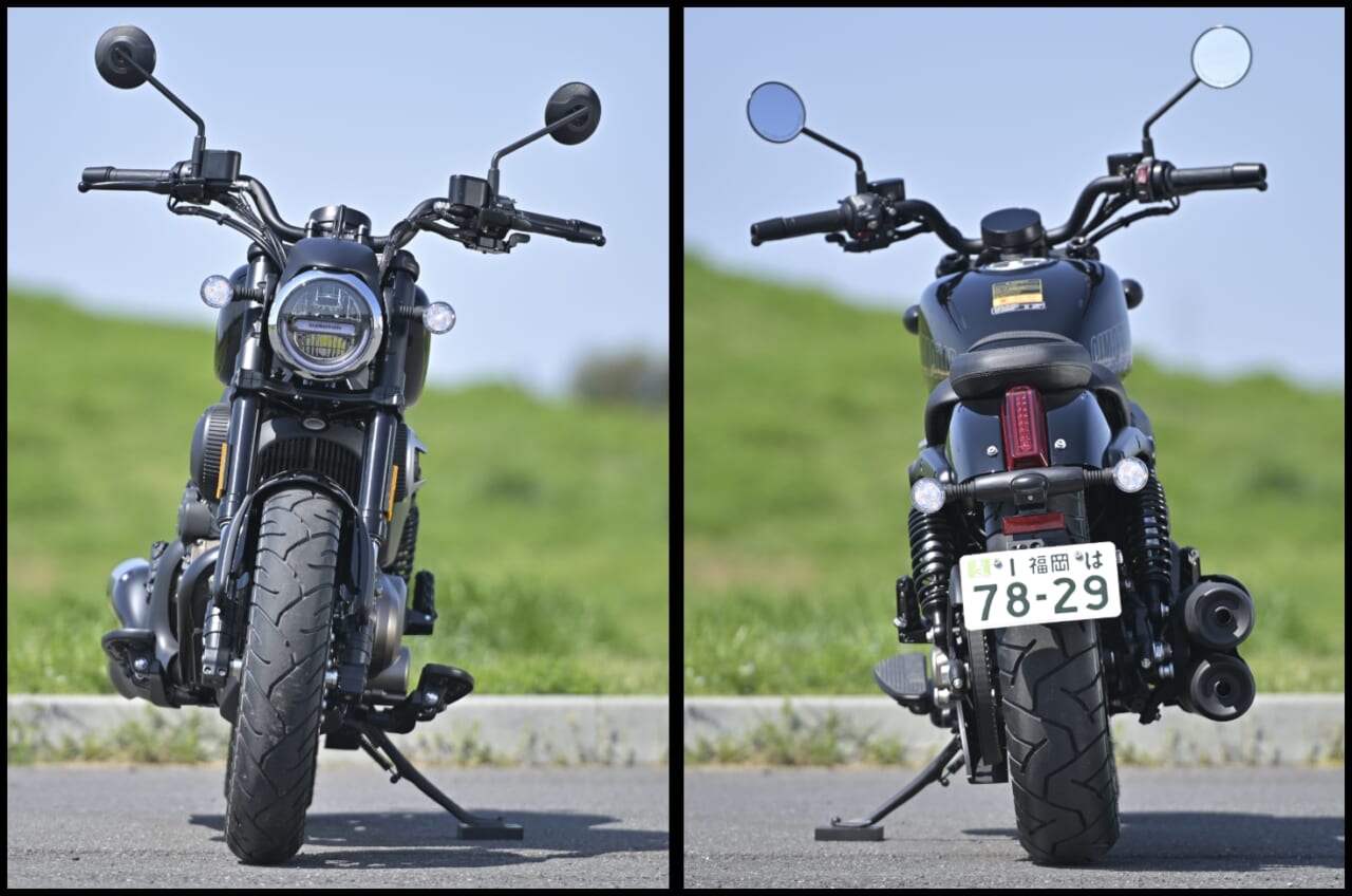 QJMOTOR｜SRV250A｜狭角Vツインをオートマで味わう　QJMOTOR「SRV 250A(AMT)」はハンドリングも秀逸な軽二輪ATクルーザーだ