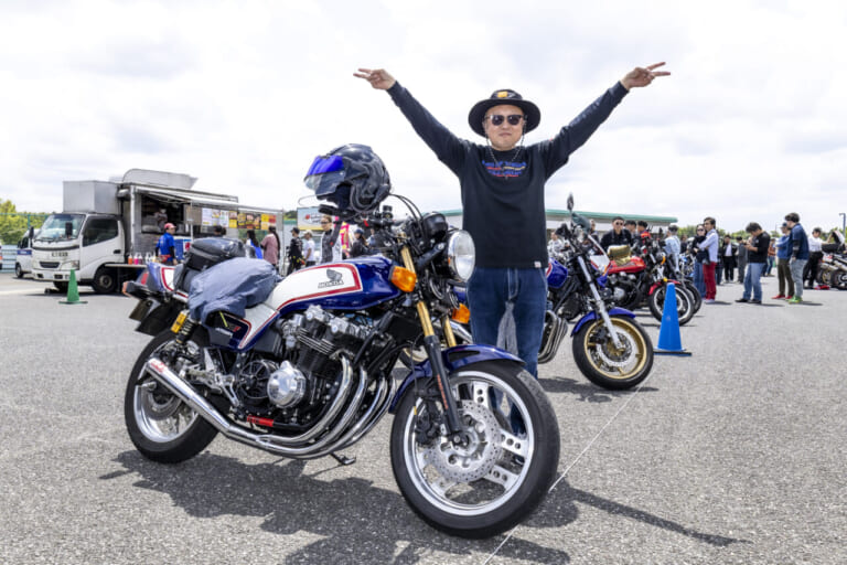 CBファンミーティング2026|【写真100枚】CBの祭典にフレディ・スペンサー降臨!CB1000Fレーサー#24で走ったぞ!【CBファンミーティング2026】