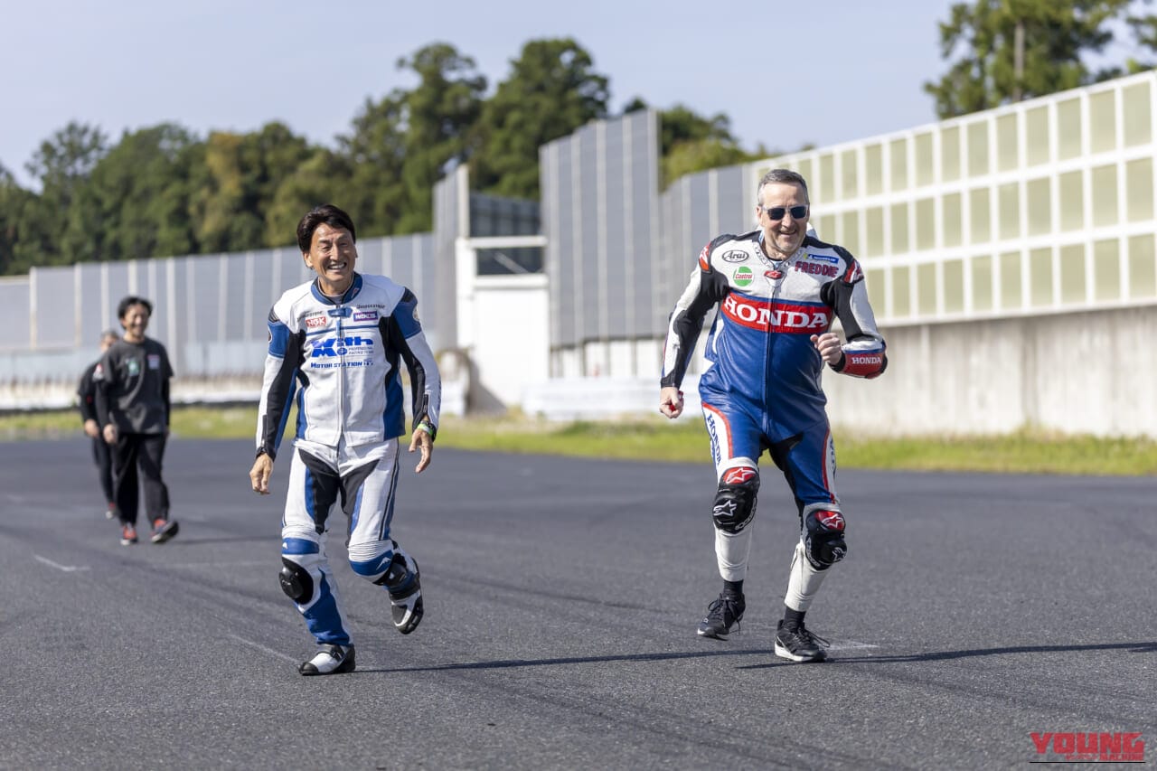 CBファンミーティング2026|【写真100枚】CBの祭典にフレディ・スペンサー降臨!CB1000Fレーサー#24で走ったぞ!【CBファンミーティング2026】