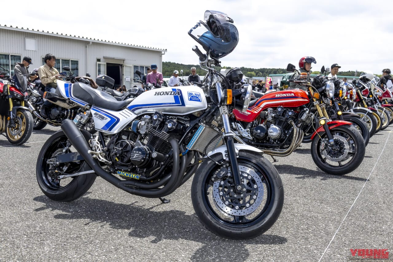CBファンミーティング2026|【写真100枚】CBの祭典にフレディ・スペンサー降臨!CB1000Fレーサー#24で走ったぞ!【CBファンミーティング2026】