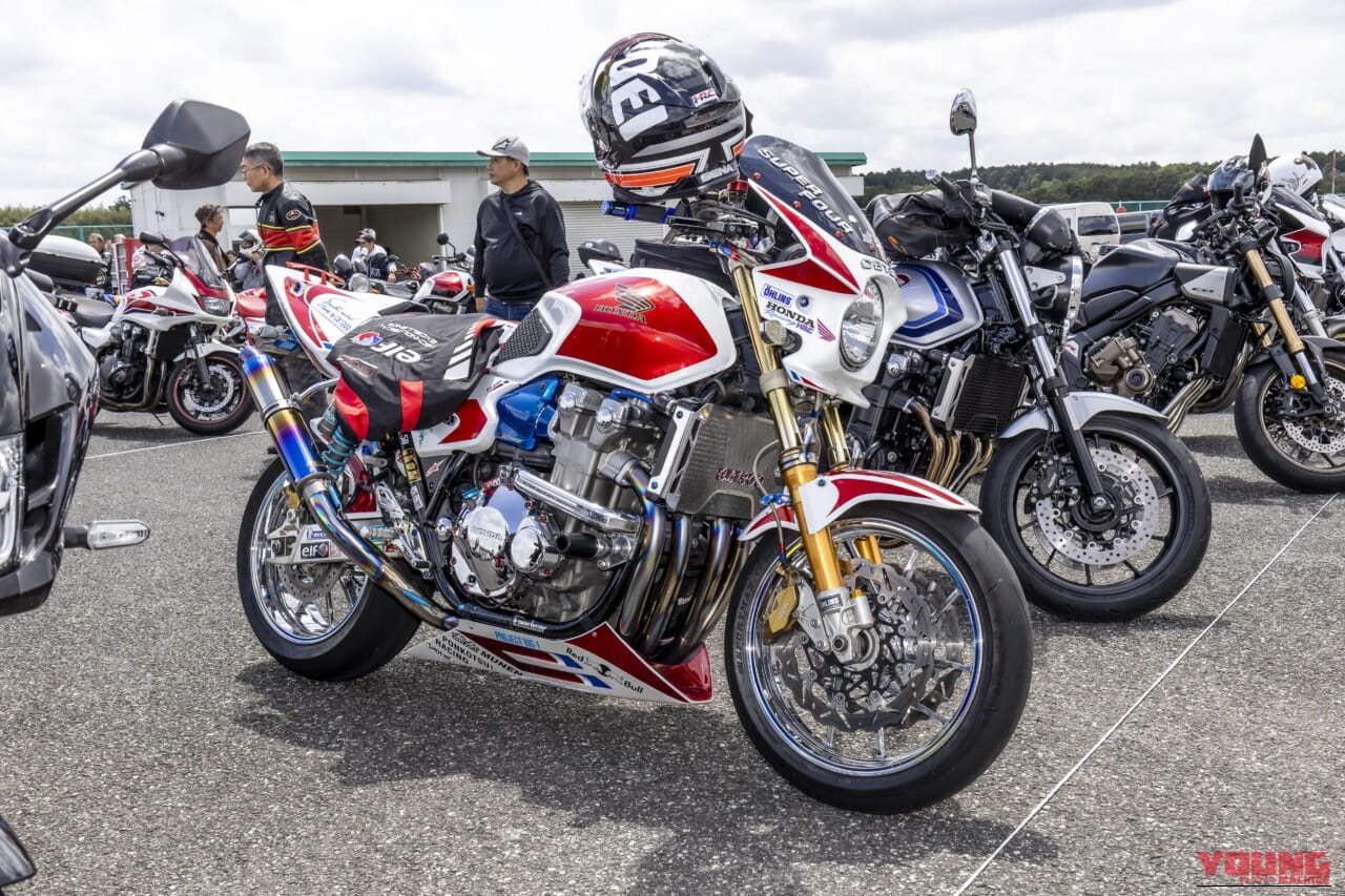 CBファンミーティング2026|【写真100枚】CBの祭典にフレディ・スペンサー降臨!CB1000Fレーサー#24で走ったぞ!【CBファンミーティング2026】