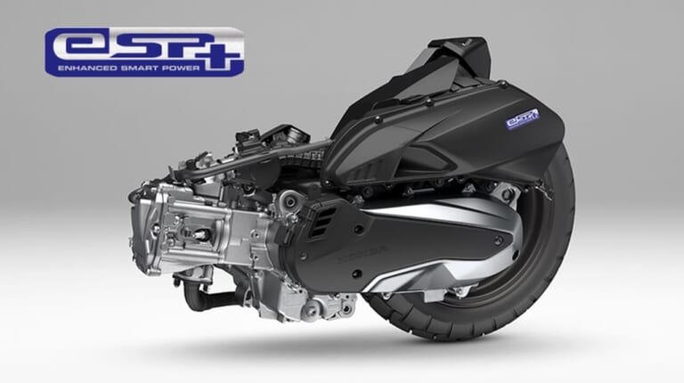 HONDA ADV160|荒れた道も余裕でクリア! 専用ブロックタイヤ&長尺サスを備え、圧倒的走破性を誇るホンダ「ADV160」2026年モデルが5/21に発売