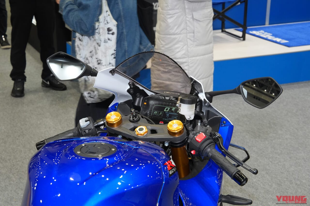 ｜国内未発売のSV-7GXにGSR-1000R、1月リリースのGSX-8T/8TT。スズキブースは今季注目マシン満載！【東京モーターサイクルショー振り返り】