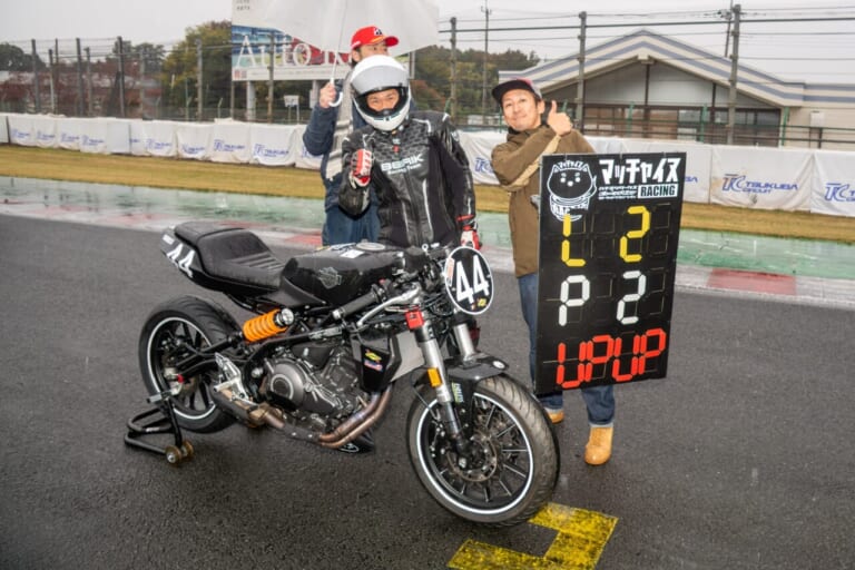 ハーレーダビッドソン｜X350｜レース｜ハーレーX350が雨のレースを制し2連覇! MCFAJクラブマンロードレース2025最終戦を振り返る