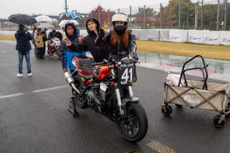 ハーレーダビッドソン｜X350｜レース｜ハーレーX350が雨のレースを制し2連覇! MCFAJクラブマンロードレース2025最終戦を振り返る