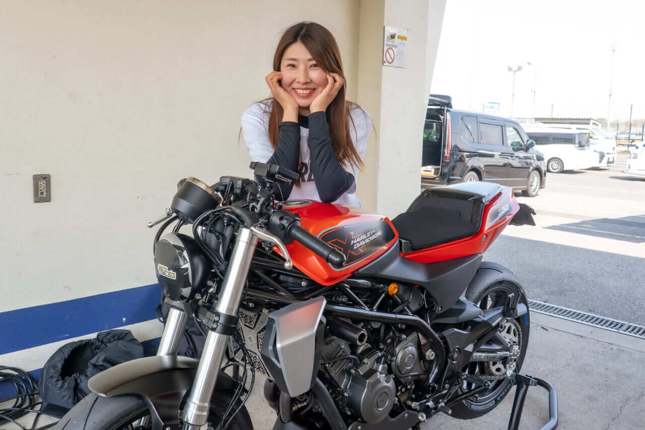 |レースクイーンより自分が走る方がいい! バイク女子デビューしてハーレーX350でMCFAJクラブマンロードレースに参戦してみた!!