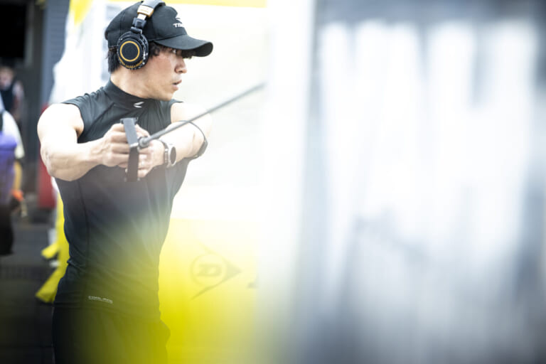 長島哲太｜【ファインダー越しに見た長島哲太×ダンロップの挑戦2026】勝負の3年目、過去最高の2位フィニッシュに「あと１つですね」