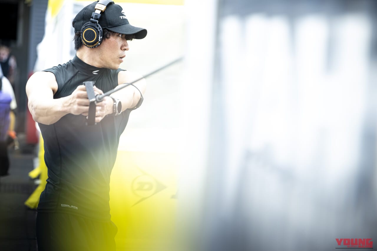 長島哲太｜【ファインダー越しに見た長島哲太×ダンロップの挑戦2026】勝負の3年目、過去最高の2位フィニッシュに「あと１つですね」