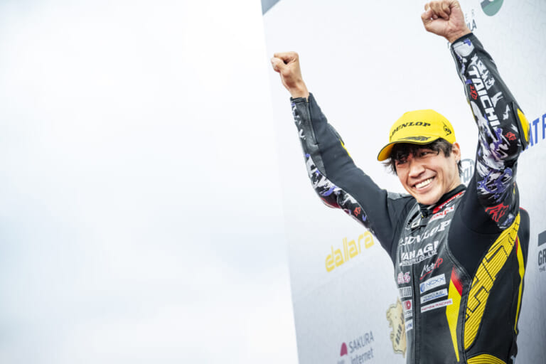 長島哲太|【ファインダー越しに見た長島哲太×ダンロップの挑戦2026】勝負の3年目、過去最高の2位フィニッシュに「あと1つですね」