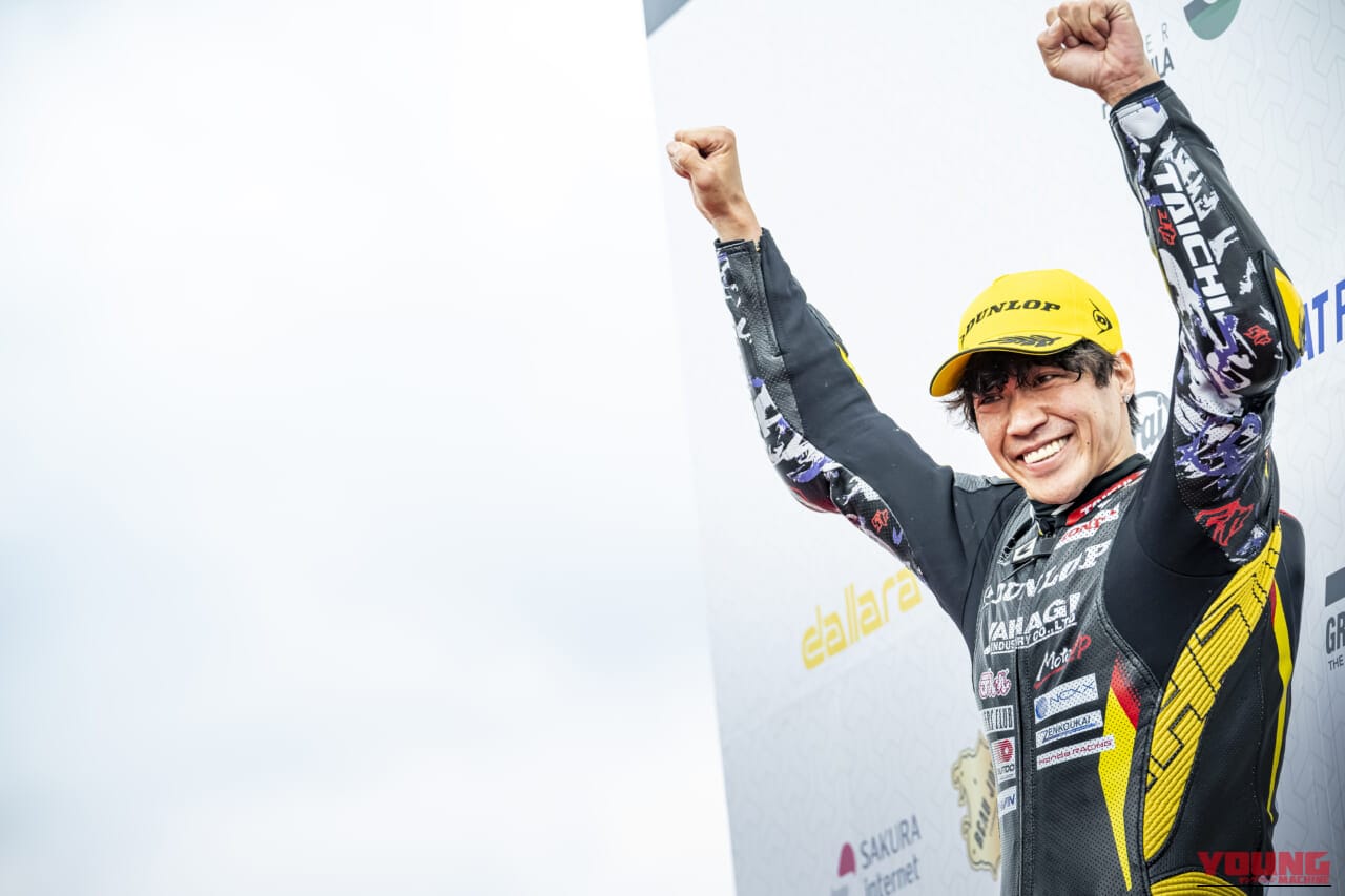 長島哲太|【ファインダー越しに見た長島哲太×ダンロップの挑戦2026】勝負の3年目、過去最高の2位フィニッシュに「あと1つですね」