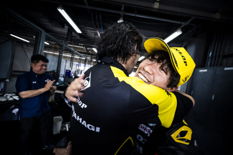 長島哲太｜【ファインダー越しに見た長島哲太×ダンロップの挑戦2026】勝負の3年目、過去最高の2位フィニッシュに「あと１つですね」