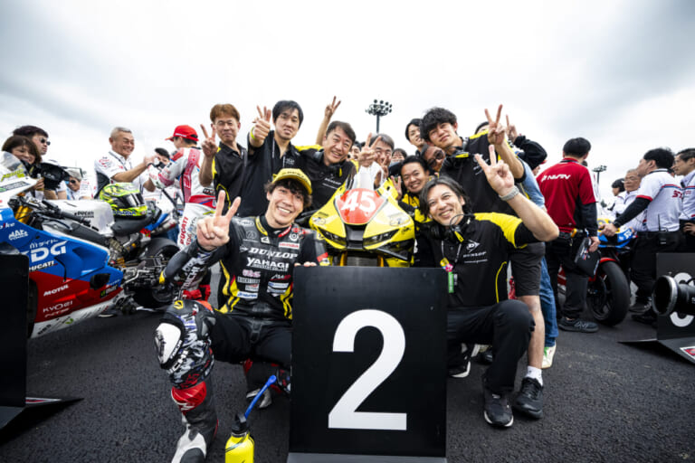 長島哲太｜【ファインダー越しに見た長島哲太×ダンロップの挑戦2026】勝負の3年目、過去最高の2位フィニッシュに「あと１つですね」