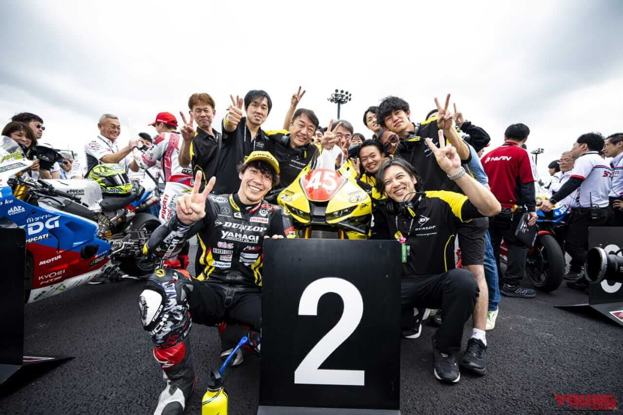 長島哲太｜【ファインダー越しに見た長島哲太×ダンロップの挑戦2026】勝負の3年目、過去最高の2位フィニッシュに「あと１つですね」