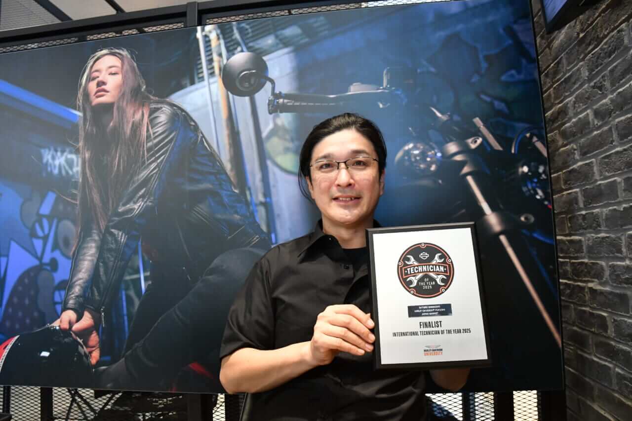 ｜ハーレーダビッドソン公認“日本一のディーラーメカニック”が世界一に挑戦! 技術向上でより良いサービス＆製品化へ!!
