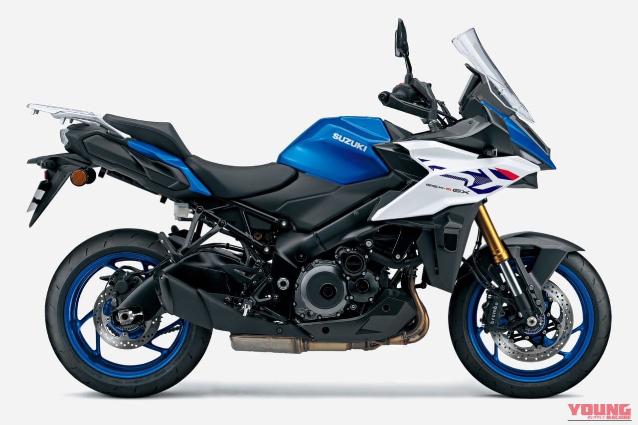 |電子制御サスが荒れた道をいなし、ウイングレットが風を裂く! スズキ「GSX-S1000GX」2026モデルが4/23に発売