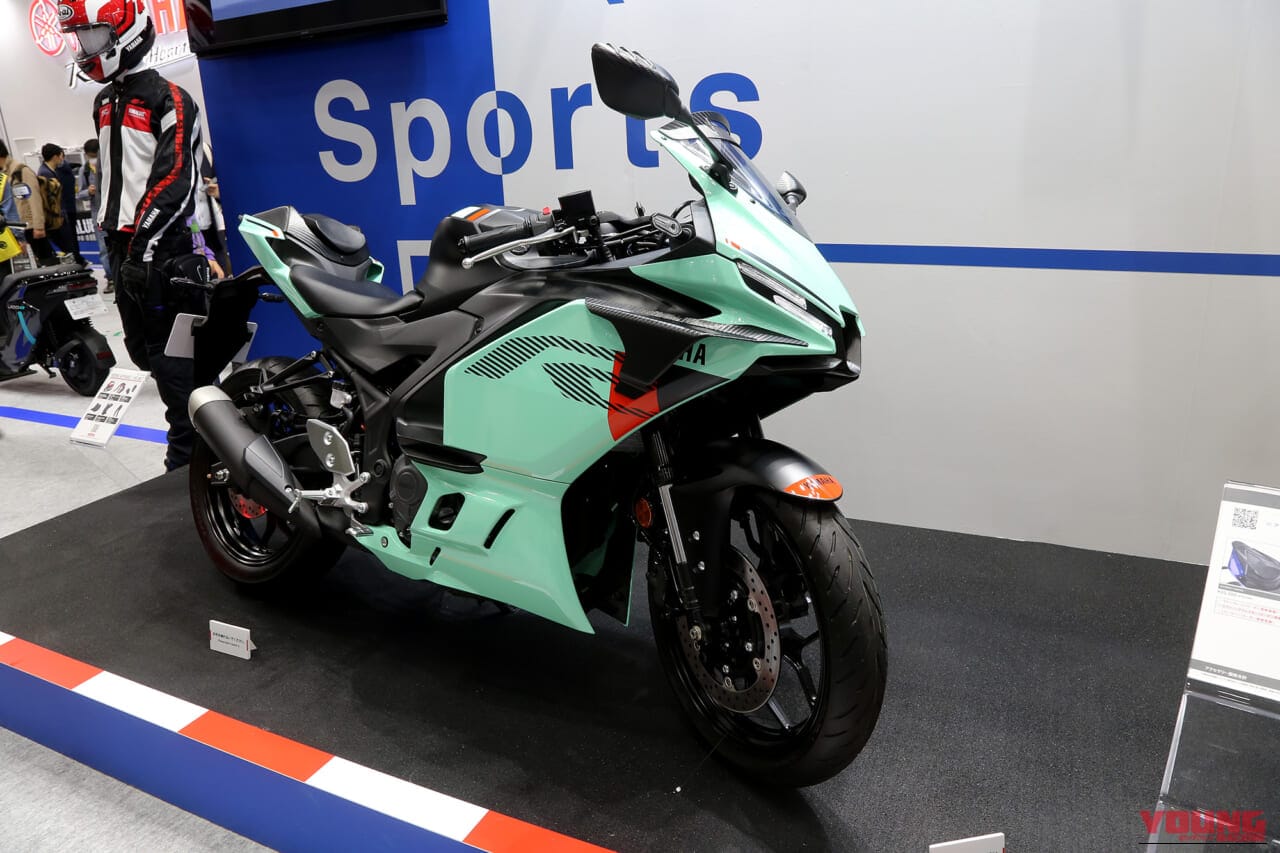 |ニューカラー追加のYZF−R3に今夏リリース予定のスポーツスクーターAEROX! ヤマハの注目モデル集合【東京モーターサイクルショー振り返り】